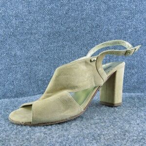 Valleverde Women Strappy Sandal‎ Shoes Brown Leather Size 39 Medium